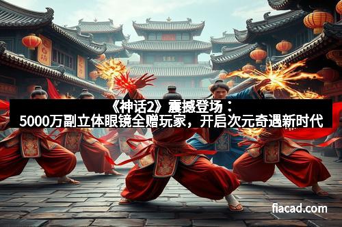 《神话2》震撼登场：5000万副立体眼镜全赠玩家，开启次元奇遇新时代